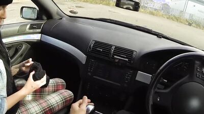 Uniformed Police Officer fucks her over the bonnet of his Police Car - Fake Cop