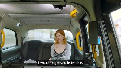 Fake Taxi - Petite redhead squirting on big dick German babe public flashing and hard fast fuck