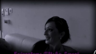 Alisha Sweet in a sex interview of a special type