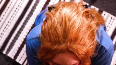 British Redhead Student Nurse Sucks A Patient's Cock
