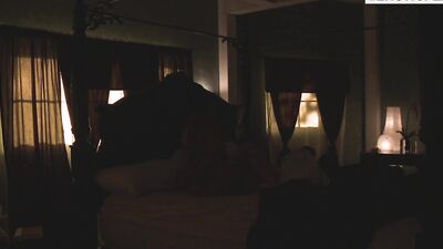 Bounce: Big breasted beauty fucks and sucks
