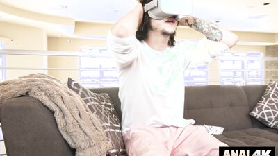 Stepbro Trades In Virtual Slut For Stepsister's Tight Butthole