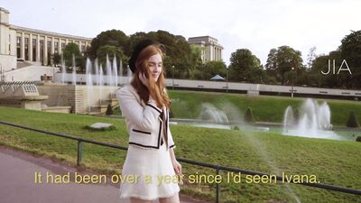 VIXEN Wealthy Couple Share A Perfect Redhead On Vacation