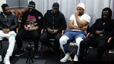 GangbangCreampie - Blonde Babe Loves Getting Lift Fucked In The Air In Gangbang