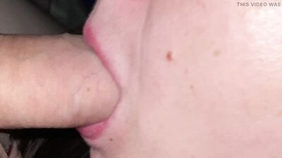 The Mouth Couldn't Stand so Much Sperm
