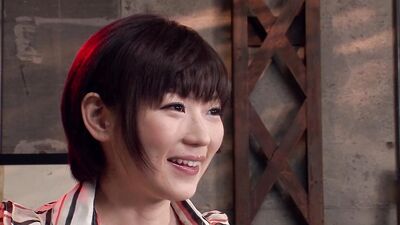 Naughty Japanese Chick Shinobu Kasagi Fills Her Mouth and Pussy