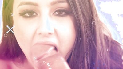 OnlyTeenBlowjobs - Plumber Fixes Hot Brunette's Oral Fixation With Cock