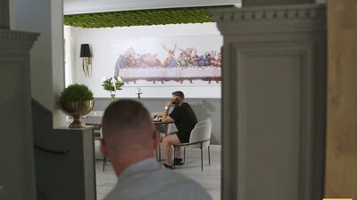 DADDY4K. Sexy babe Vixi Rafi was fucked roughly by her boyfriend's Daddy
