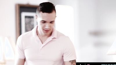 ANALTIME.XXX - Naughty Tattooed Babe Anna de Ville Gets Her Ass Pounded During Threesome