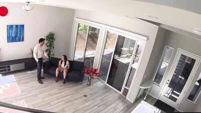 Nanny Let's Boss Borrow Her Fuck Hole After Getting Caught Playing With Her Toys - Amina Fara