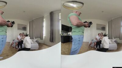 Lady Gang - Yoga Threesome W Huge Cock Jocks – Behind The Scenes Vr Part One