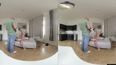 Lady Gang - Yoga Threesome W Huge Cock Jocks – Behind The Scenes Vr Part One