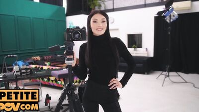 Screwing your poker faced Brit photographer April Rae