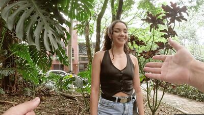 Fake Agent Fucked a Big Ass Ebony Latina in Colombia