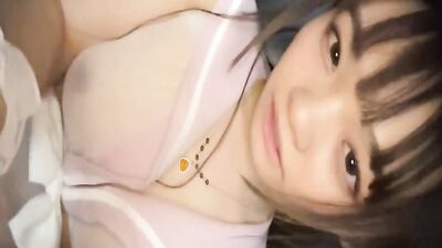 Hardcore fuck session with a sweet-faced hottie from a dating app - uncensored JAV!