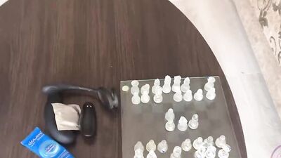 Student Wins Chess Game and Gets Anal Sex with Hottie as a Reward