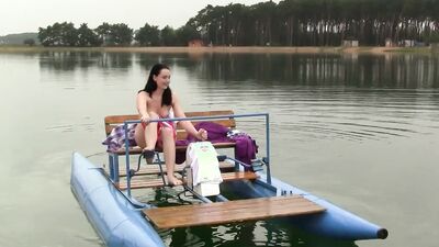Four Girls, Two Water Bikes - Sweetheartsclassic