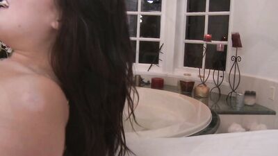 Dani Jensen Grabs Georgia Jones's Hair And Grinds Her Face On Her Pussy- Skankery