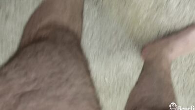 Dirty Maid - American Anna Deville eats my cock and plays with her saliva | Benefit Monkey