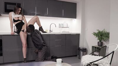 Slutty Boss Asshole Screwed At The Coffee Corner -4K teaser