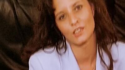 Hot German slut masturbates in front of the cam