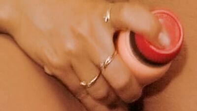 Hot German slut masturbates in front of the cam