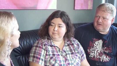 Fat couple just want to have sex in front of the camera