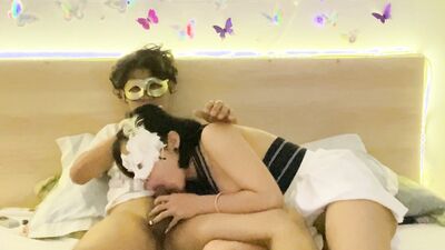 The boyfriend was lucky to catch his lover's best friend