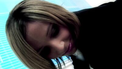 Michelle Thorne Bends Romana Ryder Over And Sticks A Dildo In Deep- Titopia