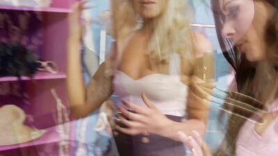 Babes With Big Boobs Get It On With A Man And Hot Ffm Cum-Swap Threesome- Skankery