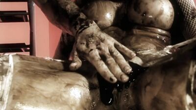 Big Boobed Brunette Jodi James Gets Covered In Chocolate To Suck And Fuck- Titopia