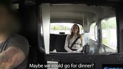 Student takes a taxi ride and gets fucked by the driver - CzechXXX