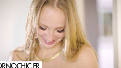 Alice Martin in lingerie for her man