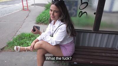 Public Agent - Thick Latina didn't like me at first