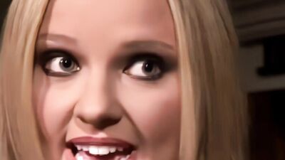 A man is engaging in a fantasy where he engages in anal stimulation with a really appealing woman.