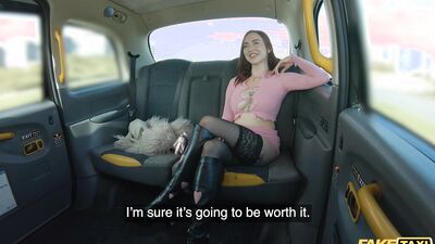 Fake Taxi - Nervous passenger is calmed by my fucking big cock in her pussy