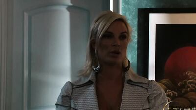 Mature Slut Stripped, Ridden, and Facialed