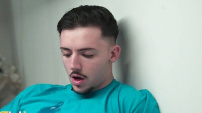 College Student neighbors sneak around for Late Night Creampie