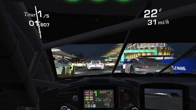 Race at Le mans sur Real racing 3
