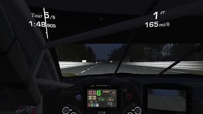 Race at Le mans sur Real racing 3