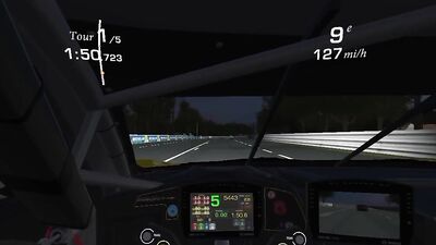 Race at Le mans sur Real racing 3