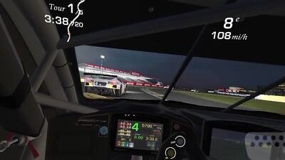 Race at Le mans sur Real racing 3
