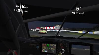 Race at Le mans sur Real racing 3