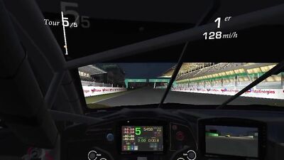 Race at Le mans sur Real racing 3