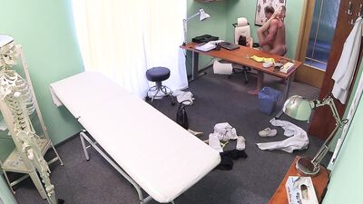 Fake Hosptial Doctor Fucks Patient in Hot Office Sex Session