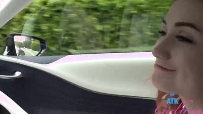 Minxx Marley, Lily Adams, Scarlett Skies smoking fetish and sucking cock POV