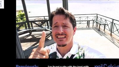Naughty Threesome with 2 Hot Greek Babes at the Sea in Greece
