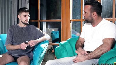 DADDY4K. Teen with amazing natural tits and ass is using a chance to fuck a mature man