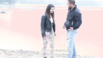 Dude cums all over a playful babe - Full Video