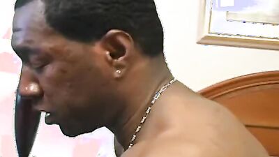 Ebony skin Stacey Cash fucks and sucks big cock